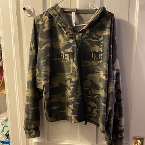 2 piece crop top matching set